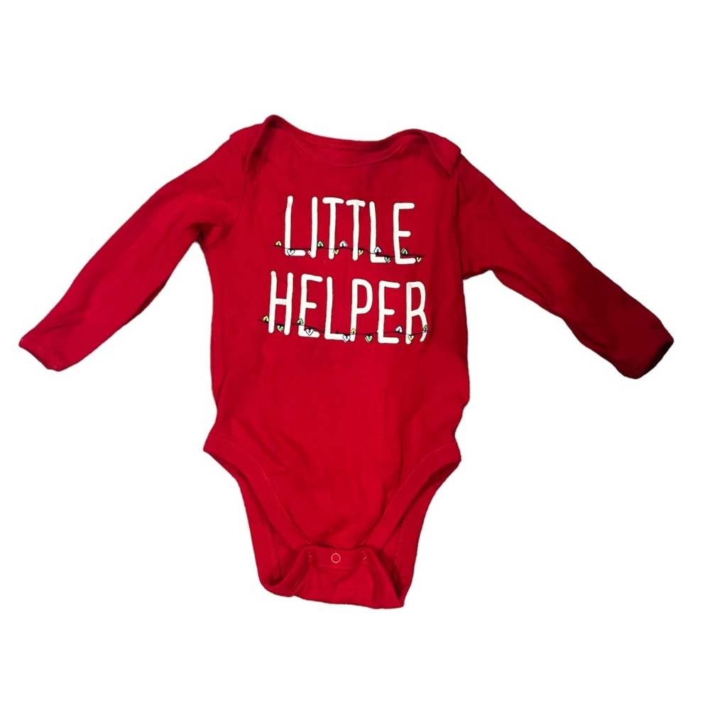 Christmas Santa’s Little Helper onesie